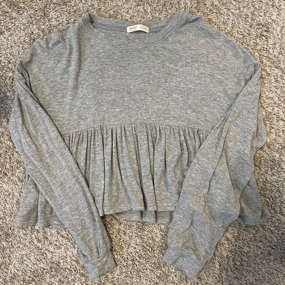 Grey long sleeve